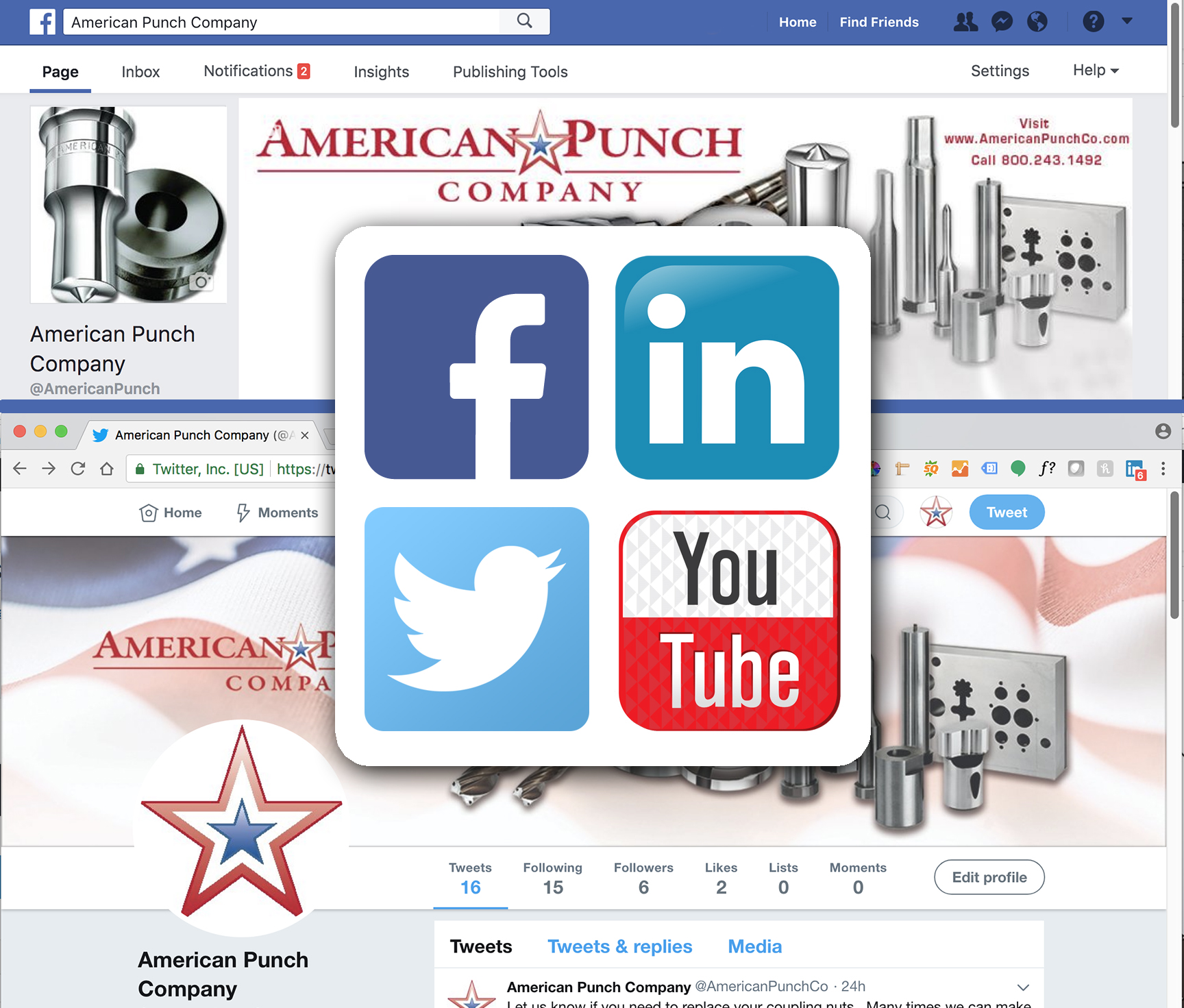 American Punch Social Media
